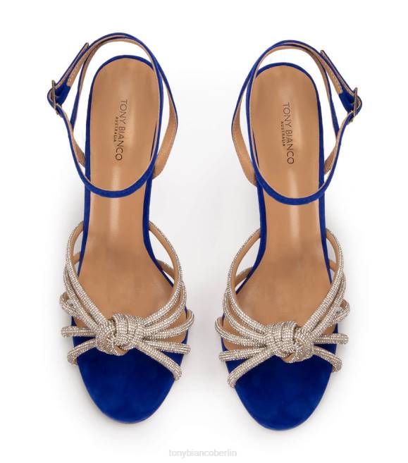 Stöckelschuhe| de Tony Bianco Frauen Kyla-Heels azurblaues Wildleder 4624178